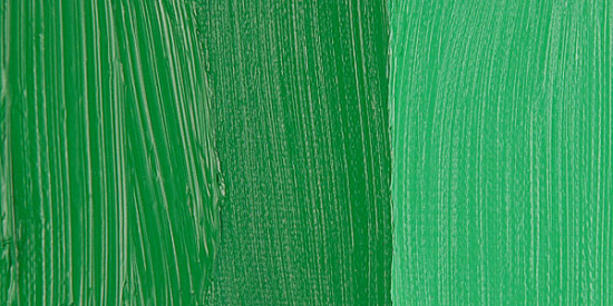 Масляная краска Artists', перманентный светло-зеленый 37мл