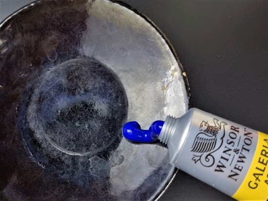 Акриловые краски "Galeria", баночка 500 мл, белый титан