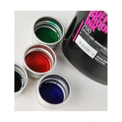 Перманентные чернила "Buff Proof ink", 200мл, красные, Splatter Red