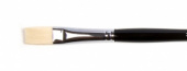 Кисть для акрила "Amsterdam 352L" жесткая синтетика плоская удлиненная, ручка длинная №14