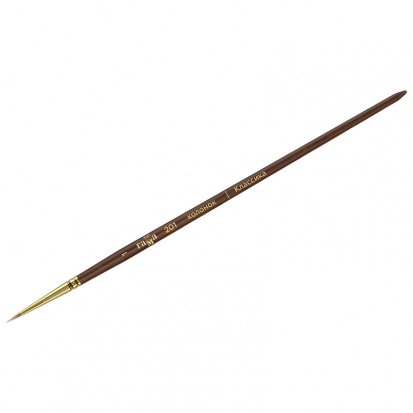 Кисть художественная "Классика", колонок, круглая, №1