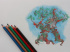 Цветной карандаш "Polycolor", №732, бирюзовый 
