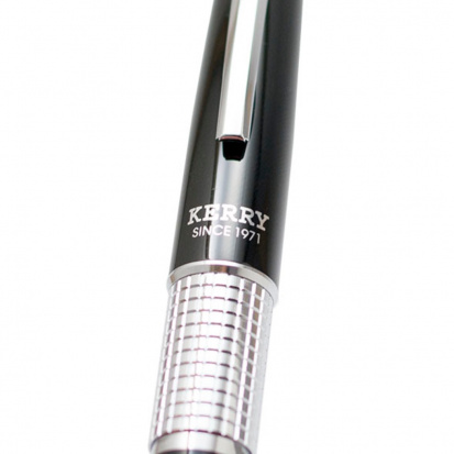 Карандаш автоматический Kerry премиум, 0,5 мм, метал. цанга, хром черный корпус, в подарочной упаков Карандаш автоматический Kerry премиум, 0,5 мм, метал. цанга, хром черный корпус, в подарочной упаков