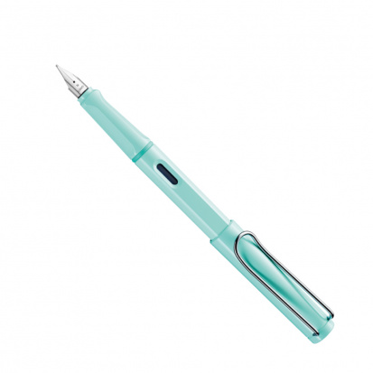 Ручка перьевая 036 "Safari Special", голубой макарун, EF