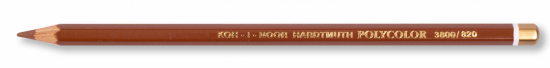 Цветной карандаш "Polycolor", №820, ореховый темный