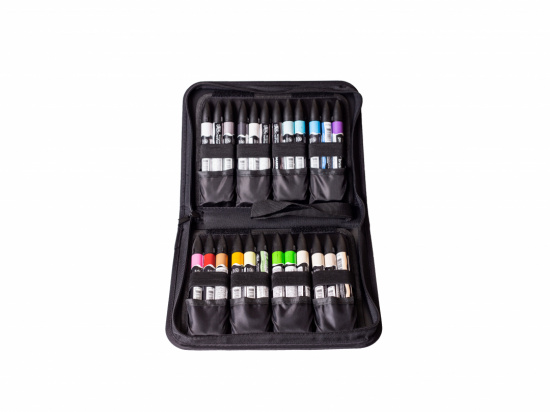 Набор художественных маркеров "PROMARKER BRUSH" " Архитектура" 24 цвета в тканевом пенале Набор художественных маркеров "PROMARKER BRUSH" " Архитектура" 24 цвета в тканевом пенале