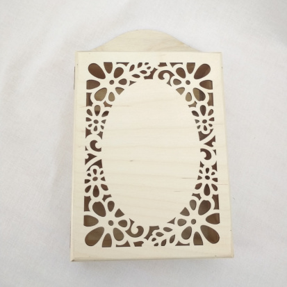 Заготовка для декорирования ключница 25х15х5см