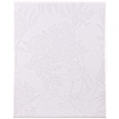 Картина по номерам Greenwich Line "Арт-флора", 40*50см, с акриловыми красками, холст