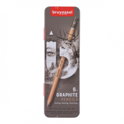 Набор графитовых карандашей "Expression Graphite" 6 шт.