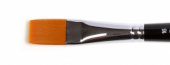 Кисть для акрила "Amsterdam 342" синтетика мягкая плоская, ручка короткая №16