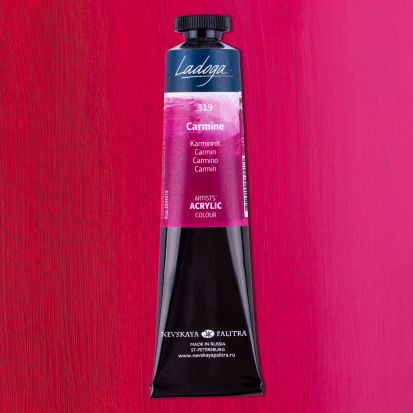 Акрил "Ладога" карминовая 46мл