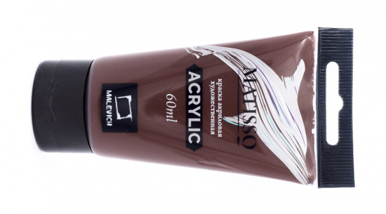 Акриловая краска "Matisso", умбра жженая, 60 мл