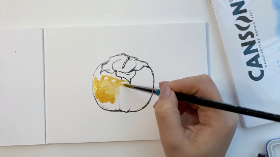 Склейка для акварели "Graduate", A3, 250г/м2, 20л, Grain fin \ Cold pressed Склейка для акварели "Graduate", A3, 250г/м2, 20л, Grain fin \ Cold pressed