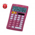 Калькулятор настольный FC-100NPK, 10 разр., двойное питание, 76*128*17мм, розовый