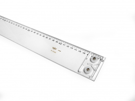 Рейсшина пластиковая, прозрачная 50см Рейсшина пластиковая, прозрачная 50см