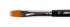 Кисть для акрила"Amsterdam 342S" синтетика мягкая плоская укороченная, ручка короткая №10