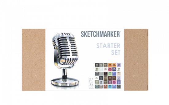 Набор маркеров Sketchmarker STARTER 36шт лимитированный