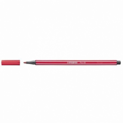 Фломастер профессиональный "Pen 68",темно-красный sela