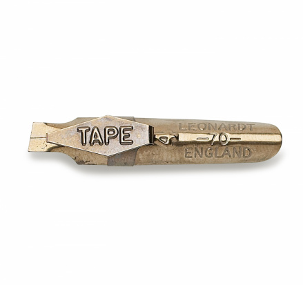 Перо "Tape", размер 4 мм бронза с нак-м sela25