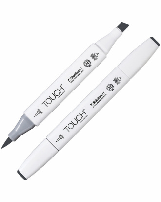 Маркер "Touch Brush" GG9 серо-зелёный