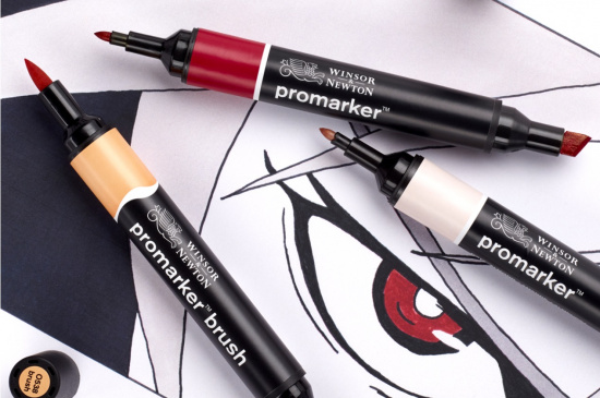 Набор художественных маркеров "Pro", 6 цветов, серо-болотные оттенки Набор художественных маркеров "Pro", 6 цветов, серо-болотные оттенки