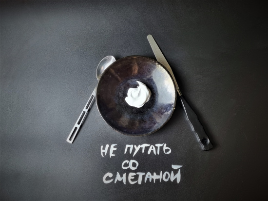 Акриловые краски "Galeria", баночка 500 мл, белый титан