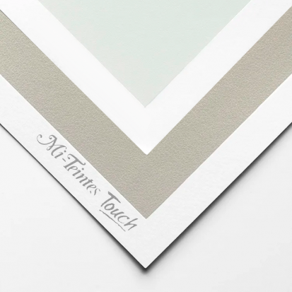 Комплект бумаги для пастели "Mi-Teintes Touch" 355г/м2 50х65см №431 Серый стальной и №354 Серое небо