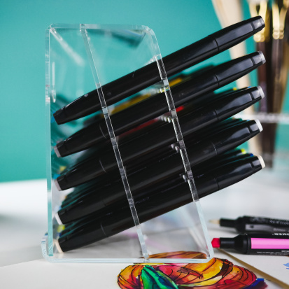 Подставка Wallpen для маркеров,  60 + 12 ячеек