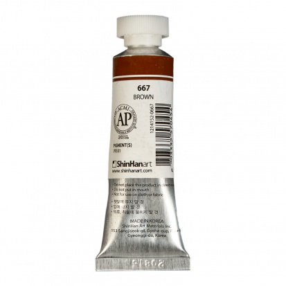 Акварельная краска "Pwc" 667 коричневый 15 мл
