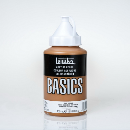 Краска акриловая "Basics", банка 400мл, №330 сиена натуральная 