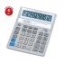 Калькулятор настольный SDC-888XWH, 12 разрядов, двойное питание, 158*203*31мм, белый