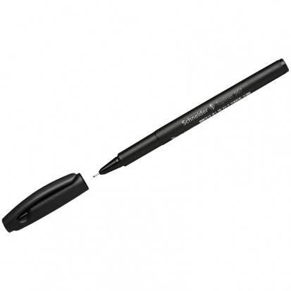 Ручка капиллярная "Topliner 967" черная, 0,4мм