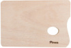 Палитра деревянная прямоугольная, размер 24х30 см sela25