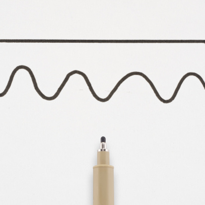 Ручка капилярная "Pigma Micron", 0.7мм Черный