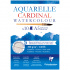 Склейка для акварели "Cardinal" 10л., A5, 300г/м2, двусторонний, Rough \ Cold Pressed sela25