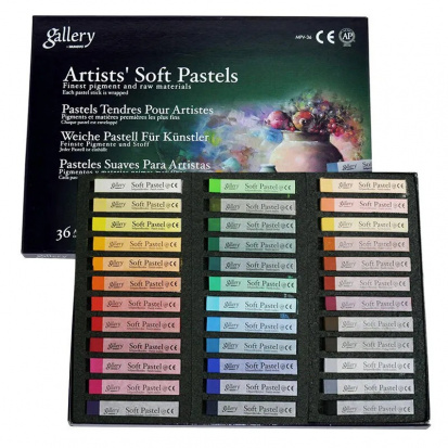 Набор сухой пастели soft "Gallery", 36 цв.