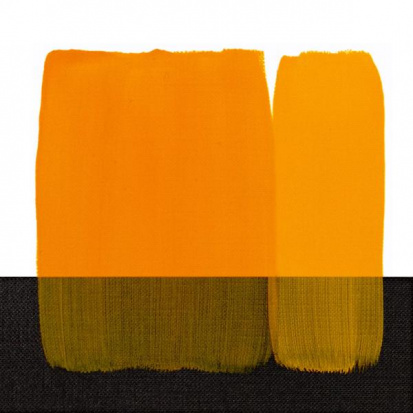 Акриловая краска "Acrilico" желтый прочный темный 75 ml 