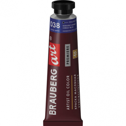 Масляная краска "Art premiere", 46 мл, кобальт синий