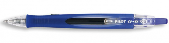 Ручка гелевая "G-6" синяя  0.3мм