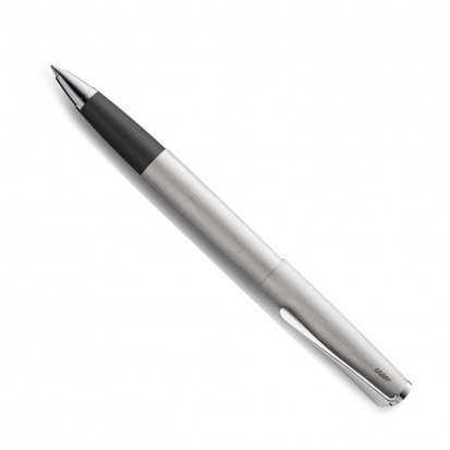 Чернильный роллер Лами 365 "Studio", Матовая сталь, M63, черный стержень