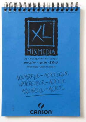 Альбом Mix Media "XL" 300г/м2 А4 30л 