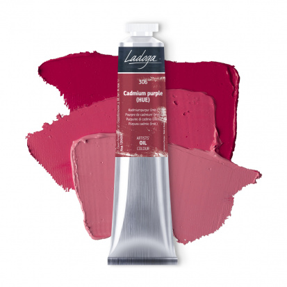 Масло "Ладога" кадмий пурпурный А 46мл