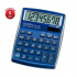 Калькулятор настольный CDC-80BLWB, 8 разрядов, двойное питание, 109*135*25мм, синий