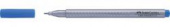 Ручка капиллярная "Grip" гелио-синий 0.4мм 