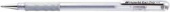 Ручка гелевая "Hybrid roller" серебро 0.8мм sela25
