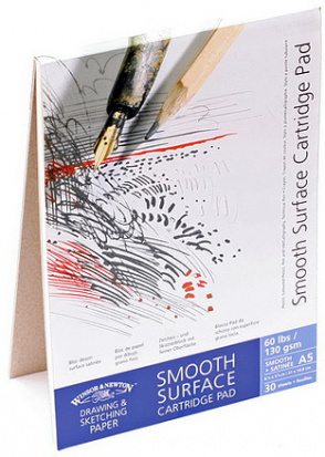 Склейка для графики "Smooth surface" 130г/м2 А4 30л