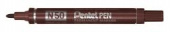 Маркер перманентный Pentel Pen, коричневый