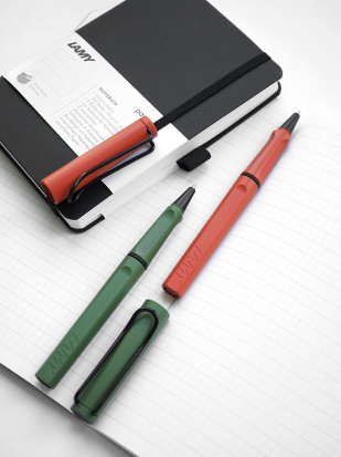 Чернильный роллер 341 "Safari Lamy Origin", Оливковый (Savannah Green), M63Ч Чернильный роллер 341 "Safari Lamy Origin", Оливковый (Savannah Green), M63Ч