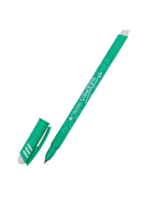 Ручка шариковая "Cancellik" зеленая 0.32мм  sela25