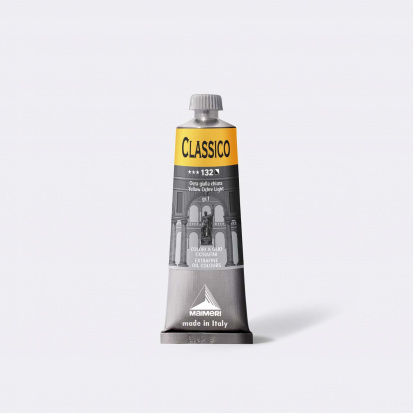 Масляная краска "Classico" охра желтая светлая 60 ml